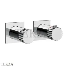Gessi Incastri Термостат для душа 2 потока, внешняя часть 75134-031, хром глянец