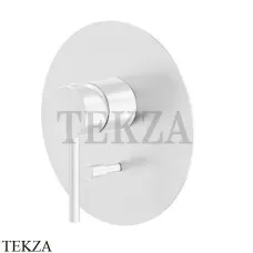 Newform XT Смеситель для душа 2 потока, внешняя часть, 4270E.01.014, Matt white Newform XT Смеситель для душа 2 потока, внешняя часть, 4270E.01.014, Matt white