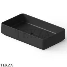 Dea Design Washbasins Раковина настольная 58х34 Solid Surface DD9100 580 16, Black №16