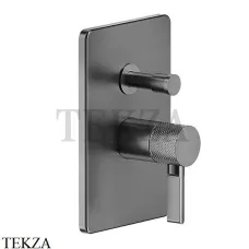 Gessi INCISO SHOWER Смеситель для душа, внешняя часть 58079-707, Black Metal Brushed Gessi INCISO SHOWER Смеситель для душа, внешняя часть 58079-707, Black Metal Brushed