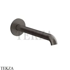 Gessi Origini NATURE Излив для раковины на стену средний 66102-707, Black Metal Brushed