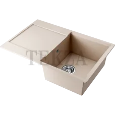 Omoikiri Daisen 78 Кухонная мойка Artgranit прямоугольная с крылом 4993418 бежевый