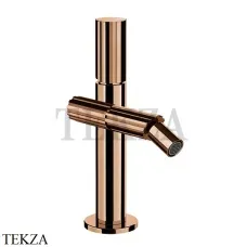 Gessi Incastri Смеситель для биде без донного клапана 75068-030, Copper PVD