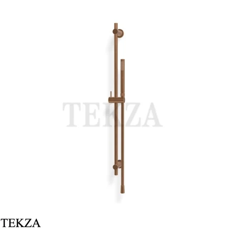 FIMA Carlo Frattini Park Line Душевая штанга, ручной душ F1398ZS, Brushed Amber Bronze