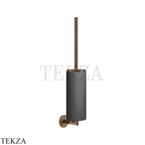 Gessi INGRANAGGIO Туалетный ершик настенный черный 63820-708, Copper Brushed PVD