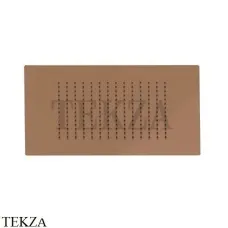 Newform Душевая лейка квадрат, стальная с дождевой струей 683.58.061, PVD Copper Bronze Newform Душевая лейка квадрат, стальная с дождевой струей 683.58.061, PVD Copper Bronze