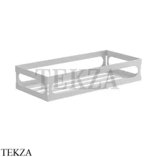 Gessi RILIEVO Полка-решетка в душевую зону 59549-279, белый матовый