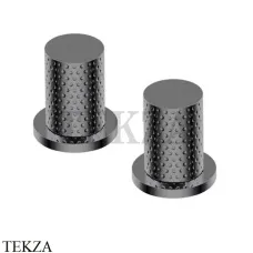 Ritmonio Diametro35 Impronte PUNTO Ручки для смесителя PR51MB014 CRB, Black Chrome