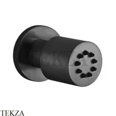 Gessi INCISO SHOWER Боковая форсунка поворотная 13375-707, Black Metal Brushed