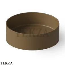 Dea Design Washbasins Раковина настольная D42 см Solid Surface DD9061 420 1, Dark Camel №1