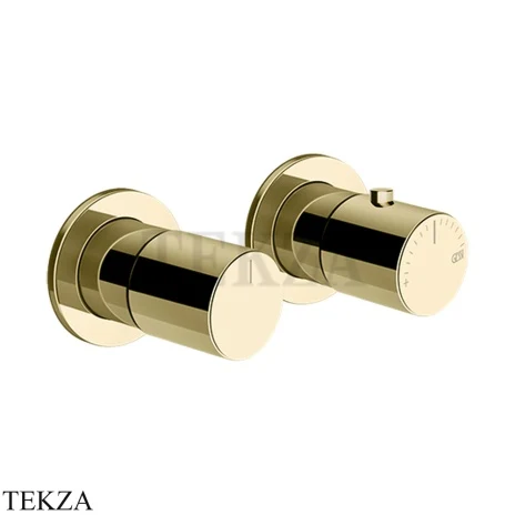 Gessi Habito UNITO Термостат для душа на 1 поток, внешняя часть 70032-710, Brass PVD