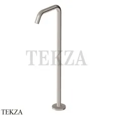 Zucchetti Isy22 Излив для ванны напольный монтаж Z92032.C3, brushed nickel