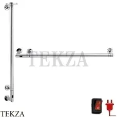 Margaroli Arcobaleno 616 S Полотенцесушитель электрический 90, с крючками, хром глянец