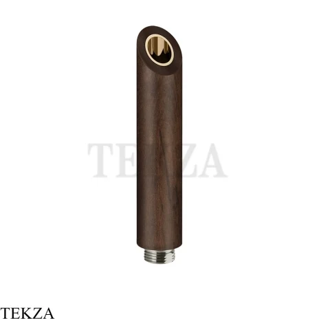 Gessi Душевая лейка Kneipp из розового дерева 32929-735, Warm Bronze PVD