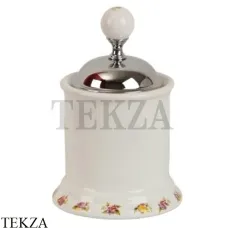 Migliore Provance Баночка настольная для ванных принадлежностей 17651, хром глянец