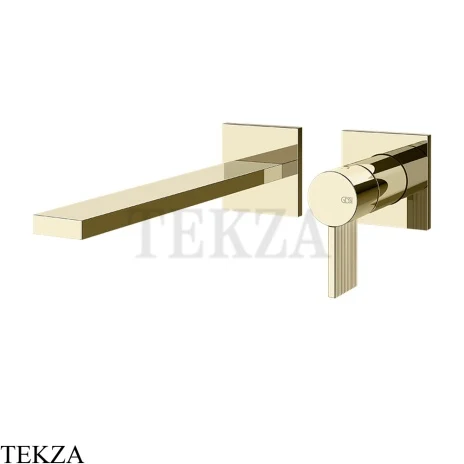 Gessi Inverso RIGATO Смеситель для раковины, внешняя часть 73588-710, Brass PVD