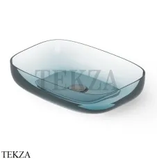 Dea Design Washbasins Раковина настольная 55х38 Glasstech DD9094 550 R11, Dark Blue R11 Dea Design Washbasins Раковина настольная 55х38 Glasstech DD9094 550 R11, Dark Blue R11