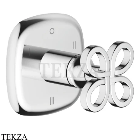 Dornbracht COYA Переключатель на 3 потока, внешняя часть 36210424-00, хром глянец