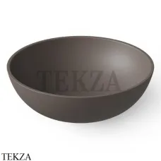 Dea Design Washbasins Раковина настольная D40 см Solid Surface DD9038 400 6, Grey Brown №6