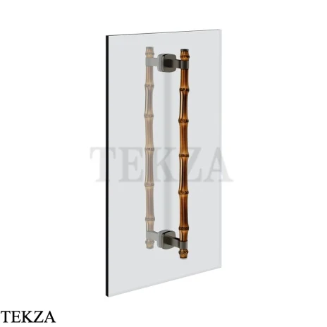 Gessi Jacqueline Полотенцедержатель для крепления на стекло, 45 см 77635-707, black хром Brush