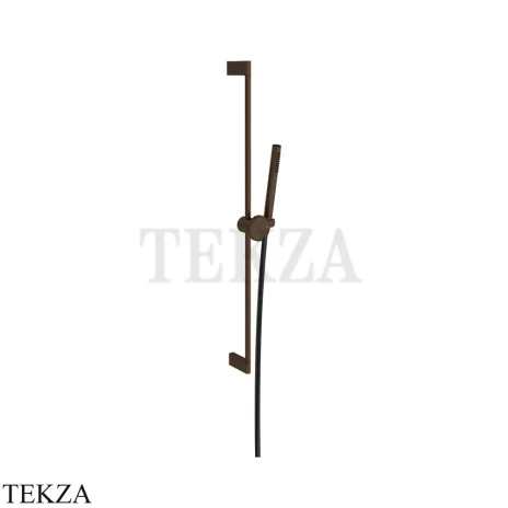 Gessi Origini WARM Штанга с лейкой, шланг 1,50 м 66145-845, Dark Bronze