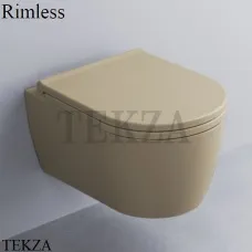 Cielo Smile MINI Унитаз подвесной 48, без ободка, сиденье с микролифтом SMVSRK AV, Avena
