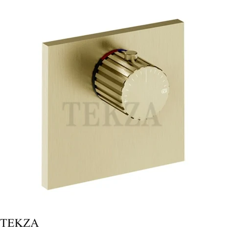 Gessi Incastri Термостат для душа, внешняя часть 75354-727, шампань Brushed