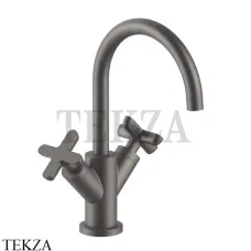 Fantini Icona Classic Смеситель для раковины, без гарнитура 53P5R056WF, Matt Gun Metal PVD
