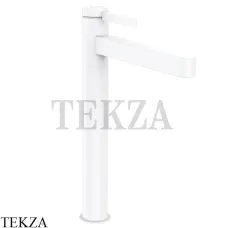 Hansgrohe FINORIS Смеситель для раковины высокий 260, с донным клапаном 76070700, белый матовый
