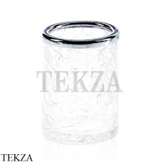 Decor Walther Crack CR BER Стакан настольный 0933100, хром глянец