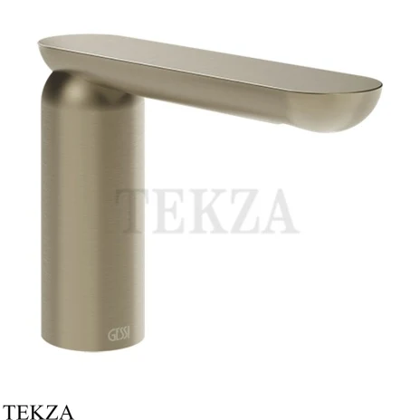 Gessi Perle Излив для раковины на столешницу 74021-149, нерж. сталь Brush / никель Brushed