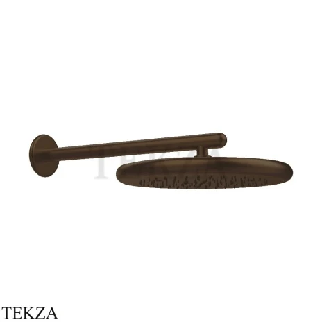 Gessi Goccia Душевая лейка 30,0 с настенным креплением 33756-845, Dark Bronze