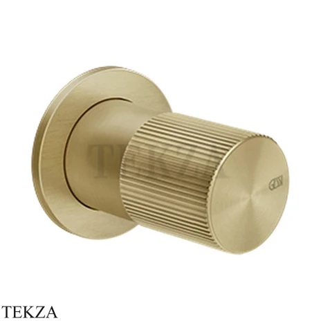 Gessi Habito RIGATO Смеситель для душа, внешняя часть 70599-727, Brushed Brass PVD