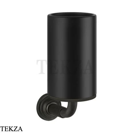 Gessi VENTI20 Стакан настенный черный 65408-187, Aged Bronze