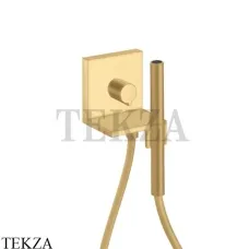 Axor Starck ShowerCollection Модуль ручного душа 2jet с вентилем, внешняя часть 10651250, Brushed Gold