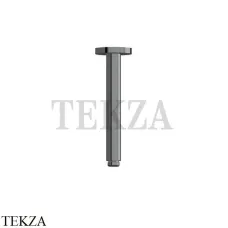 Newform Кронштейн для душа круглый потолочный L=200 27671.59.064, PVD Brushed gun metal