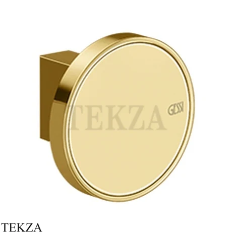 Gessi Origini Крючок одинарный для полотенца 66521-246, Gold PVD