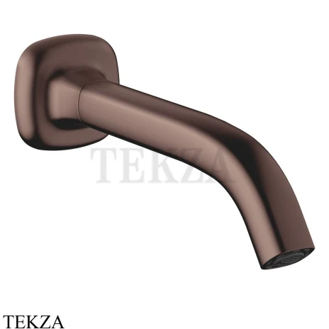 Dornbracht COYA Излив для ванны настенного монтажа 13801404-43, Dark Bronze сатинированный (PVD)