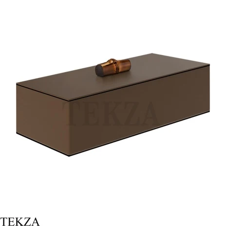 Gessi Jacqueline Ёмкость-шкатулка для хранения 77561-845, бронза Dark Brush