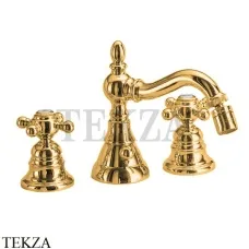 FIMA Carlo Frattini ELIZABETH Смеситель для биде, с донным клапаном F5082OR, золото глянец
