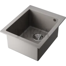 Omoikiri Bosen 41 Кухонная мойка Tetogranit прямоугольная 41-GR 4993543 leningrad grey