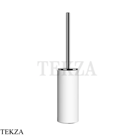 Gessi Ingranaggio-Anello Туалетный ершик напольный, композит белый 63743-031, хром глянец