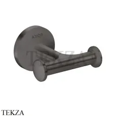 Axor Universal Circular Крючок для халата и полотенец двойной 42812340, Brushed Black Chrome