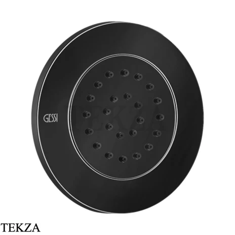 Gessi INCISO SHOWER Боковая форсунка поворотная, внешняя часть 32982-706, Black Metal PVD