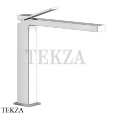 Gessi RETTANGOLO K Смеситель для раковины, без сливного гарнитура 53004-031, хром глянец