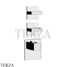 Gessi Rettangolo Wellness Термостат 2 выхода, внешняя часть 43214-031, хром глянец