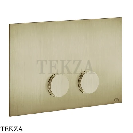 Gessi ANELLO Клавиша смыва для инсталляции Geberit Sigma 8 и Sigma 12 54623-727, Brushed Brass PVD