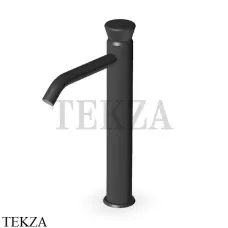 Zucchetti Sablier Смеситель для раковины высокий, без гарнитура ZSL558.XSP81, matt total black PVD
