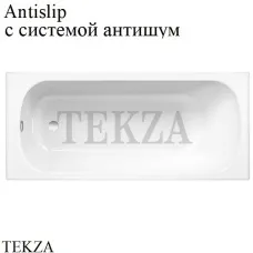 BETTE BETTEFORM Встраиваемая ванна 2942-000 AS AD, сталь, антишум, антислип Sense, белый глянец