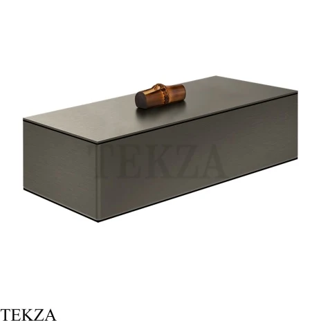 Gessi Jacqueline Ёмкость-шкатулка для хранения 77561-707, black хром Brush